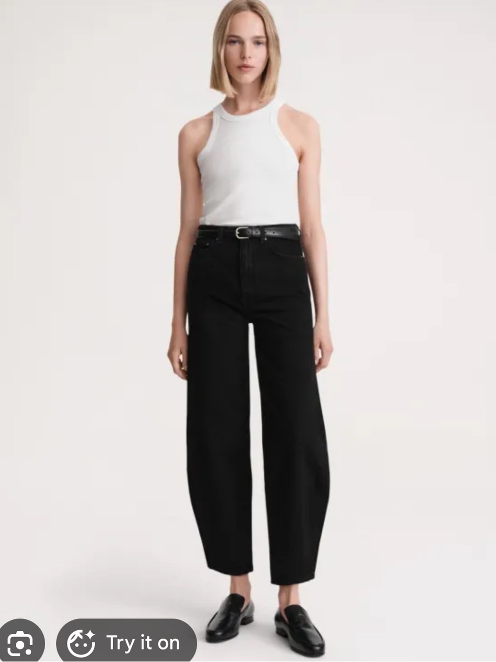 Toteme Women's High Waist Barrel Jean